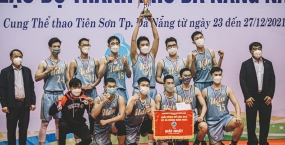 Đội tuyển Đại học Đà Nẵng vô địch Giải Bóng rổ các CLB thành phố Đà Nẵng năm 2021