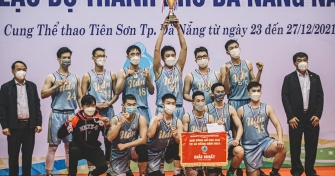 Đội tuyển Đại học Đà Nẵng vô địch Giải Bóng rổ các CLB thành phố Đà Nẵng năm 2021