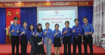 Sinh hoạt câu lạc bộ Lý luận trẻ Đại học Đà Nẵng quý II/2022