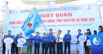 Lễ ra quân chiến dịch học sinh, sinh viên Đại học Đà Nẵng tình nguyện hè năm 2017